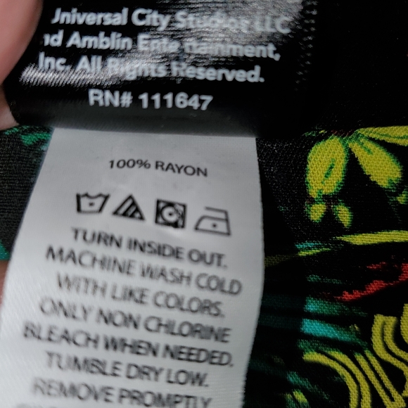 Jurassic Park Mens Shirt XL - Picture 6 of 8